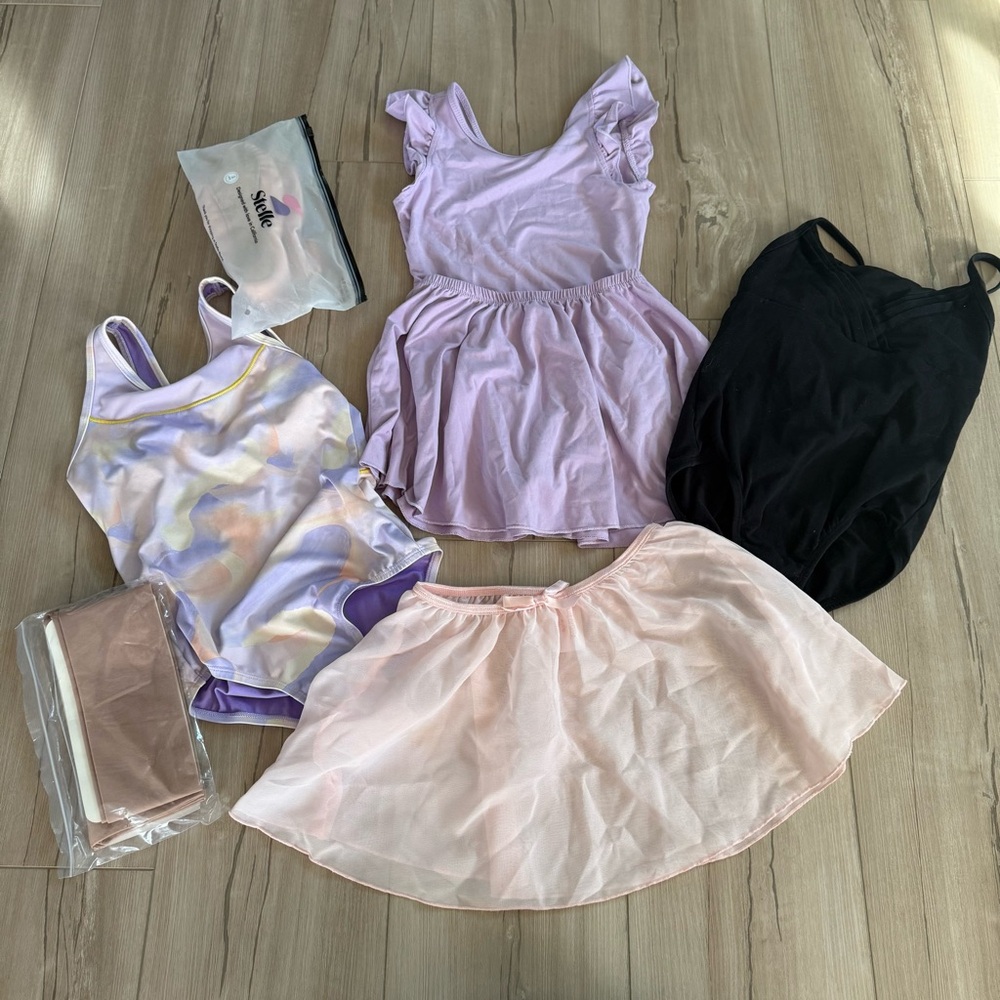 Girls Size 7/8 Medium Dance Bundle